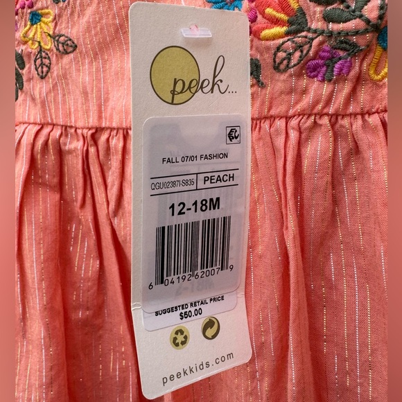 Peek Kids Sleeveless Dress - Picture 3 of 4